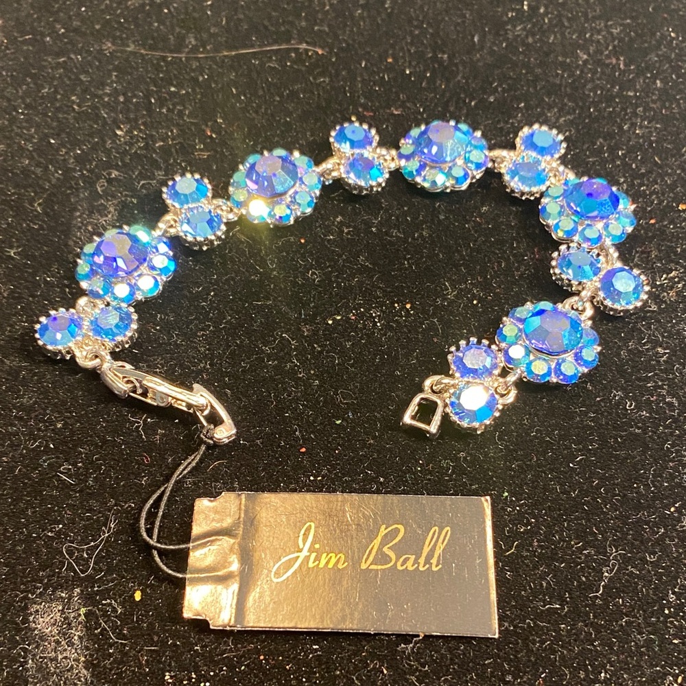 Royal Blue Crystal Bracelet